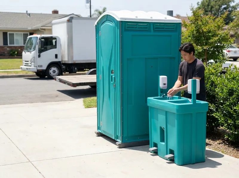 Freestanding Handwashing & Sanitizer Stations in Long Beach, CA