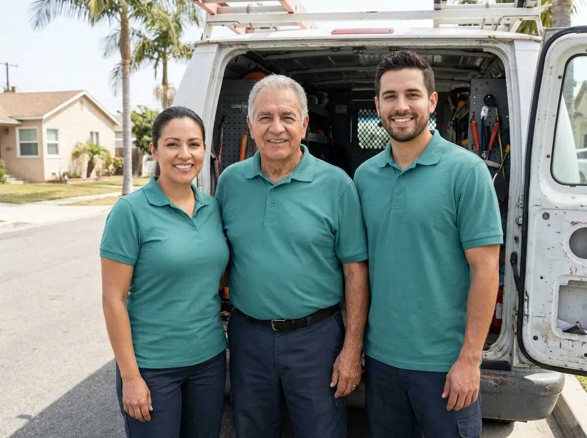 Solid Ground Porta Potty portable toilet rentals team in Long Beach, CA